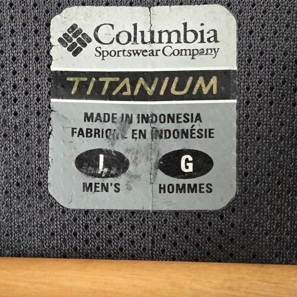 Columbia Titanium Men's Large Blue Plaid Shirt 69724 - Picture 3 of 16